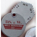 1-1/2" Diameter Stainless Steel Thread Gauge